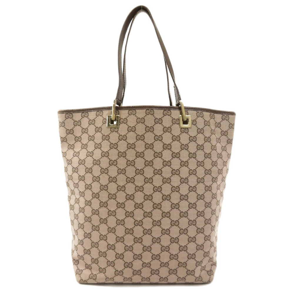 Gucci canvas GG Brown tote bag